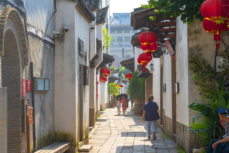 2019年6月28日，福州，三坊七巷風(fēng)光。